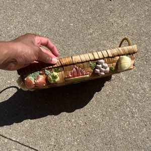 Vintage fruit baskets set of 3